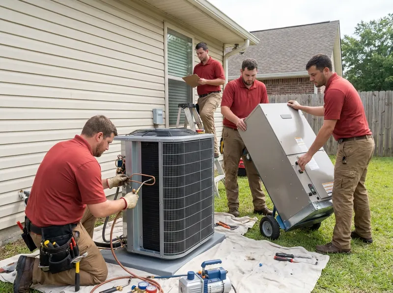 Central Air Conditioner Replacement in Slidell, LA
