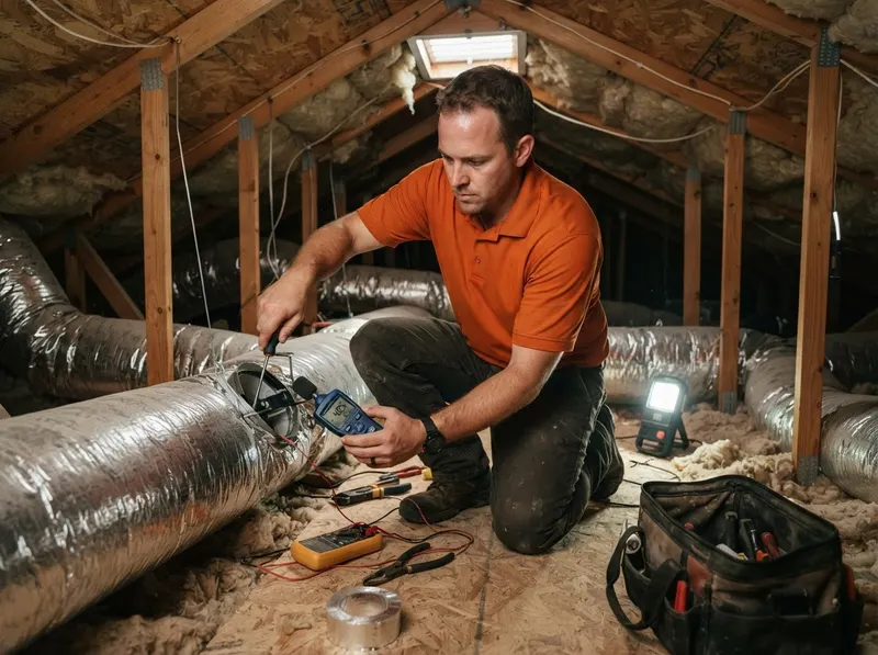 Ductwork Inspection and Airflow Balancing in Slidell, LA